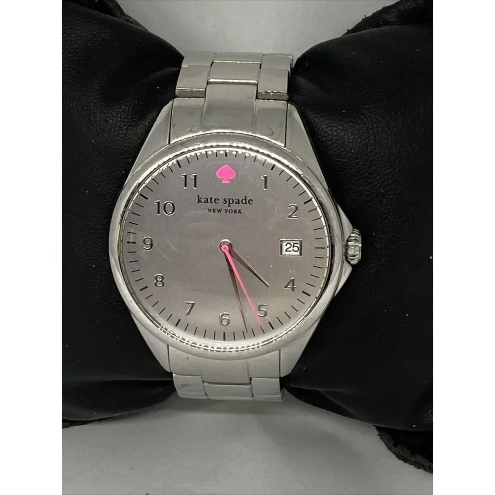 Kate Spade New York 0029 Women's Stainless Steel Silver Analog Dial Watch XX589